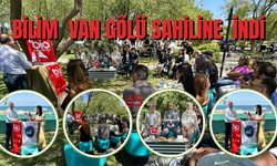Van’da İlk Kez Düzenlendi! Bilim Van Gölü Kenarına İndi