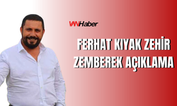 Feyat Kıyak'tan Zehir Zemberek Açıklama!
