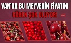 Vanlılar Şokta: Tezgahlarda Kirazın Kilosu 400 Liradan Satılıyor!