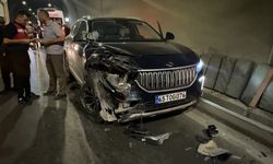 Güzeldere Tüneli’nde Feci Kaza!