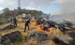 Bitlis’te Korkutan Örtü Yangını!