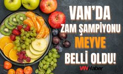 Van’da Bu Hafta En Pahalı Meyve Üzüm Oldu!