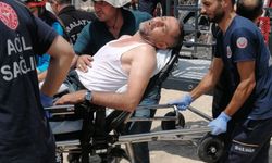 Kule Vinç Operatörü 30 Metre Yüksekte Fenalaştı!