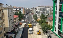 Eski Cezaevi Caddesi’nde Asfalt Çalışmaları Başladı