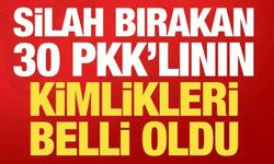 Silah Bırakan PKK’lıların kimlikleri belli oldu! Aralarında Vanlılar da Var! İşte İsim Listesi….