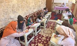 Van’da Çocuklar Kuran Kursunda Sanatla Buluştu
