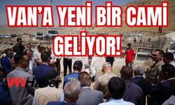 Van’a Yeni Bir Cami Geliyor! Temeli Dualarla Atıldı
