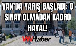 Akademisyenlik Hayali Olanlar Van’da Ter Döktü!