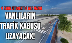 Van Edremit'teki Köprülü Kavşak Projesi 4 Ayda Bitecekti, 8 Aya Uzatıldı