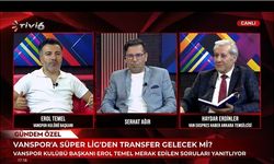 Vanspor FK Başkanı Erol Temel’den Canlı Yayında Samimi Açıklama
