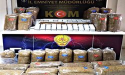 Otobüste 480 Paket Kaçak Tütün Ele Geçirildi