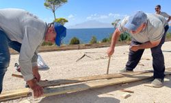 Tuşba Belediyesi’nden Mollakasım Sahiline kamelya çalışması