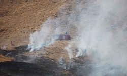Hakkari'de Otluk Alan Yangınına Hızlı Müdahale