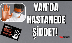 Van Çaldıran Devlet Hastanesi’nde Hemşireye Şiddet!
