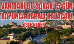 Van Sanat Sokağı Sonunda Yenileniyor!