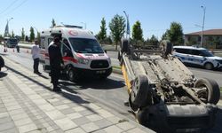 Malatya’da Ticari Taksi Kontrolden Çıktı: 1 Yaralı