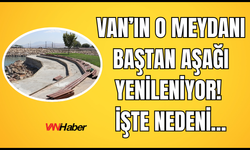 Edremit Kent Meydanı Yenileniyor