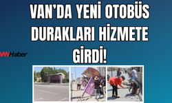 Van’da Özalp’ta Mor Duraklar Hizmete Girdi!