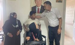 Engelli Vatandaştan AK Parti Erciş İlçe Başkanına Anlamlı Ziyaret