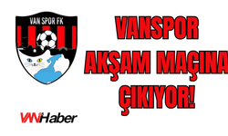Vanspor Maçı Pazar Günü Akşam 19.00'da  Oynanacak!