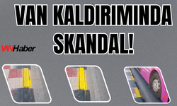 Van’da Kaldırım Boyası Skandalı! Özensizlik Vatandaşları Çileden Çıkardı