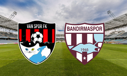 Vanspor – Bandırmaspor: Van ekibi farkı 2-1’e indirdi