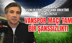 Osman Özköylü’den Vanspor Maçı Sonrası Dikkat Çeken Açıklama: “Bugün Bütün Şanssızlıklar Bize Çalıştı”