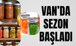 Van’da Konserve Sezonu Mesaisi Başladı