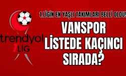 TFF 1. Lig’in En Yaşlı Takımları Listelendi: Vanspor Dikkat Çekti