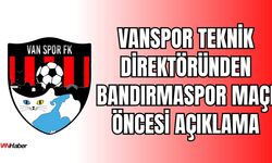 Vanspor FK Teknik Direktörü Hakan Kutlu’dan Vanspor-Bandırmaspor Maçı Öncesi Çarpıcı Açıklama