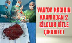 Van’da 60 Yaşındaki Hastanın Göğsünden 2 Kilogramlık Kitle Çıkarıldı