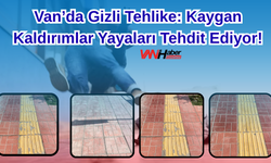 Van’da Gizli Tehlike: Kaygan Kaldırımlar Yayaları Tehdit Ediyor!