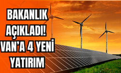 Bakanlık Duyurdu! Van’da 4 Yeni Önemli Yatırım!