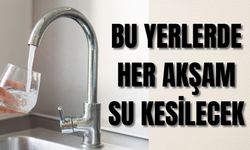 İzmir'de bu bölgede her gece su kesintisine gidilecek!