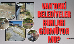 Van Belediyeleri Görevini Yapmıyor: Sokaklar Çöp Yığını!
