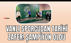 Vanlı Sporcu Alim Yöntem Avrupa Şampiyonu Oldu!