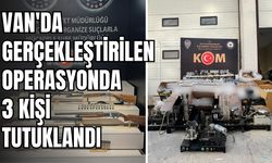 Van'da Gerçekleştirilen Operasyonda 3 Kişi Tutuklandı