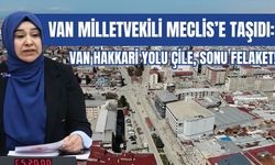 Van Milletvekili Meclis’e Taşıdı: Van Hakkari Yolu Çile, Sonu Felaket!