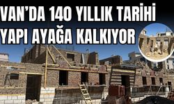 Van’daki Tahir Paşa Konağı’nda Sona Yaklaşıldı