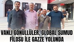 Vanlı Gönüllüler Global Sumud Filosu ile Gazze Yolunda