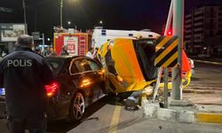 Elazığ’da Ticari Taksi İle Otomobil Çarpıştı: 2 Yaralı