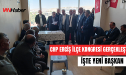 CHP Erciş İlçe Kongresi Coşkuyla Gerçekleşti