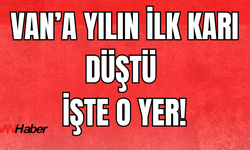 Van’da Yılın İlk Karı Düştü! İşte O Adres