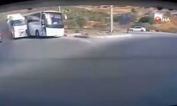 Söke-Kuşadası Yolunda Freni Tutmayan Tır Gezi Otobüsüne Çarptı: 6 Yaralı