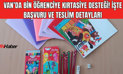 Tuşba Belediyesi’nden Bin Öğrenciye Kırtasiye Desteği