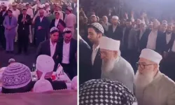 Adıyaman'da Dikkat Çeken Düğün: Menzil Şeyhi Halaya Katıldı