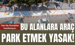 Van’da Otobüs Durakları Yenileniyor