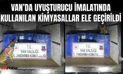 Van’da Uyuşturucu İmalatında Kullanılan Kimyasallar Ele Geçirildi