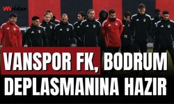 Vanspor FK, Bodrum Deplasmanına Hazır