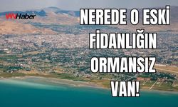 Van’da Fidanlıklar Varmış!